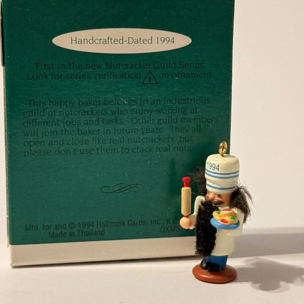 Hallmark Keepsake Ornament 1994 Nutcracker Guild Series Baker First In Series
